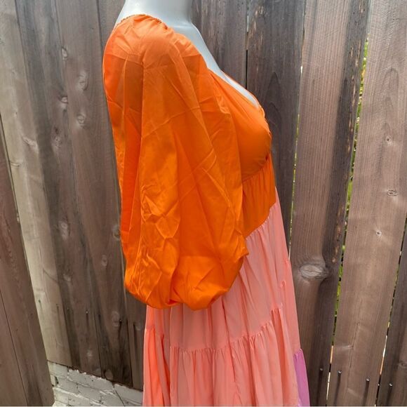 Staud Meadow Colorblock Dress size XS NWT - Picture 8 of 13